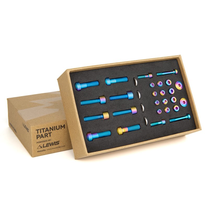 Lewis Titanium Ti Bolt Upgrade Kit (LHP+-U4/LHP-S4/LH4)