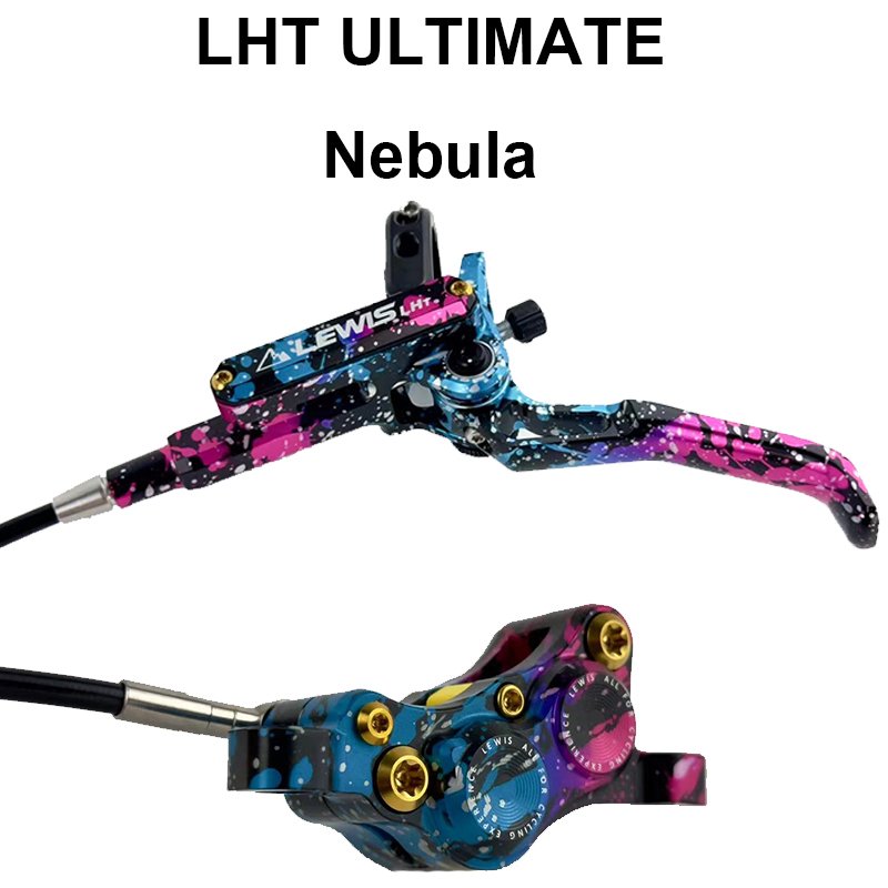 Lewis LHT 4 Piston Hydraulic Disc Brake Set