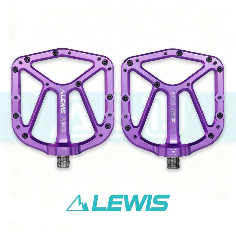 Lewis Aluminum Pedals Ridge