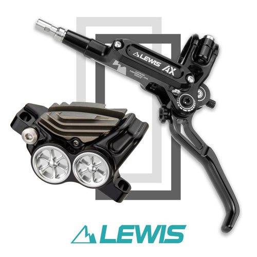 Lewis AX 18+20mm 4 Pistons Brakes Triple Adjustment
