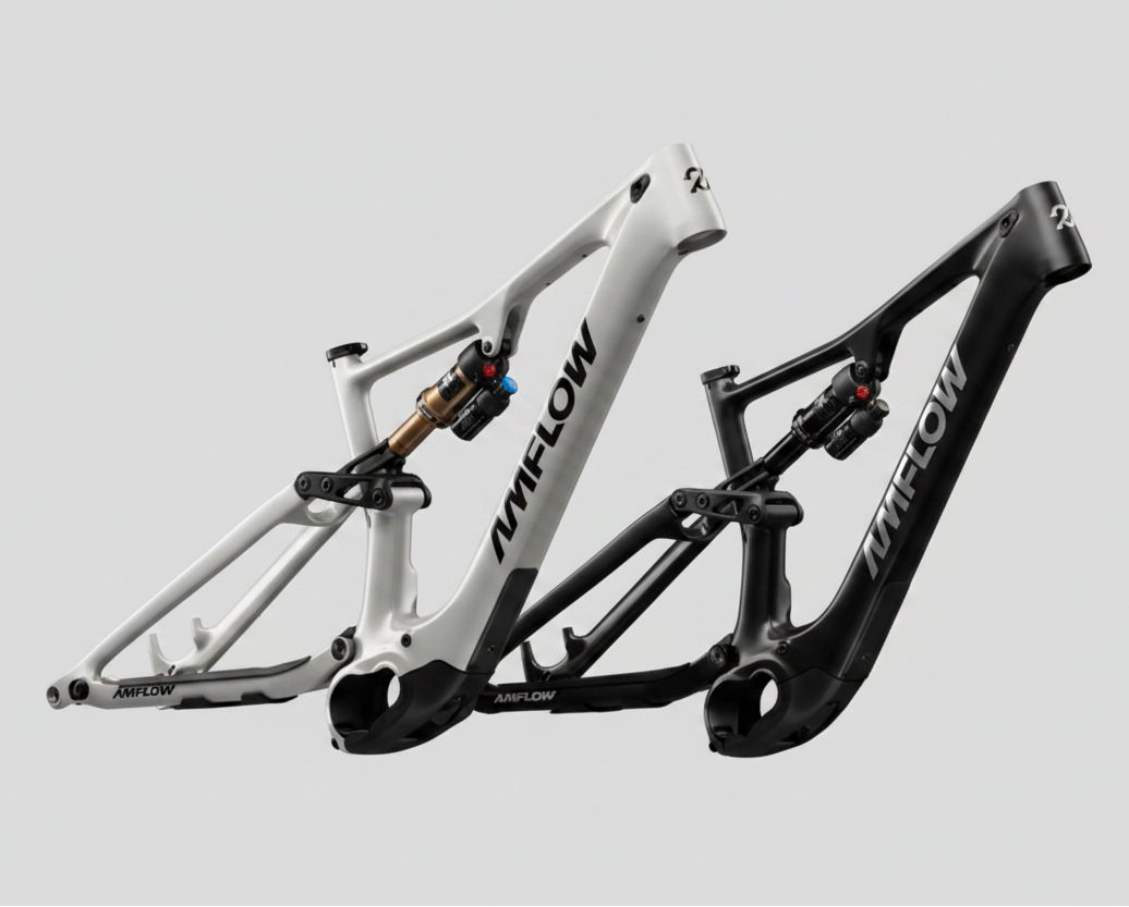AMFLOW Bike Frames on #F1F1F1 Background