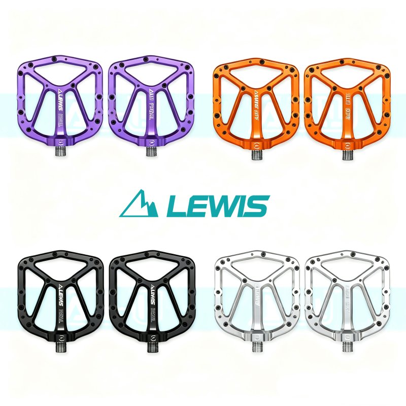 Lewis Aluminum Pedals Ridge