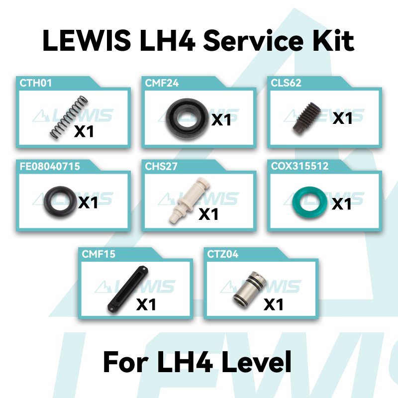 Lewis LH4 Service Kit G2 for LH4 Lever and Caliper