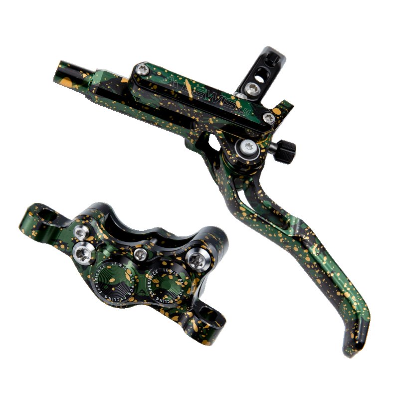 Lewis LH4 4 Piston Hydraulic Disc Brake Set