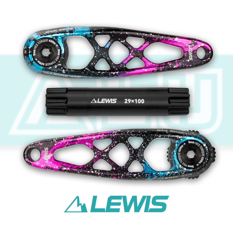 Lewis ALU MTB Aluminum Crank Set